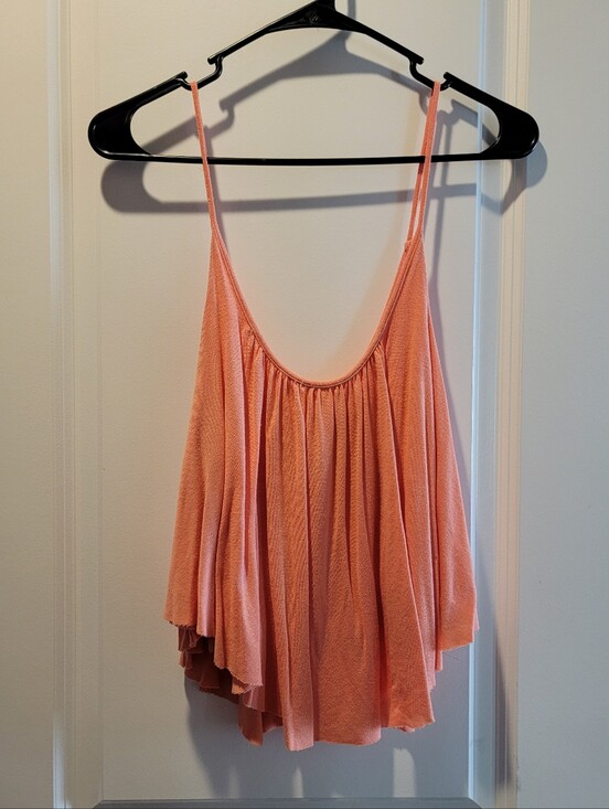 JW Girl Tops - Coral flowy tank